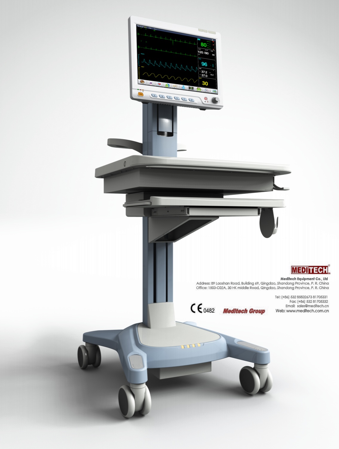 15 inch touch screen patient monitor,Slim patient monitor ,Hillinton patient monitor